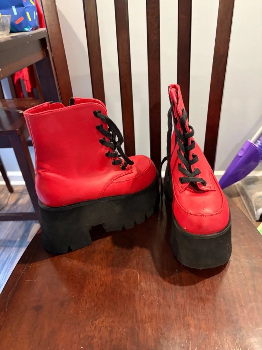 demonia platform boots